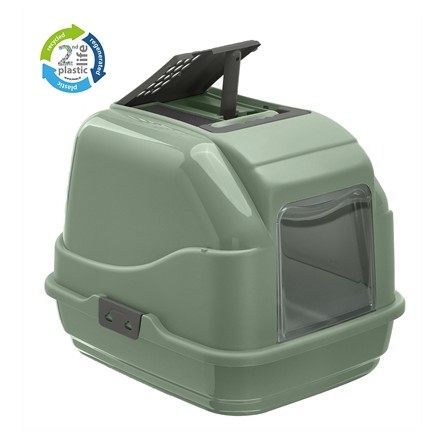 Imac Kattenbak Easy Cat 2Nd Life Gerecycled Groen