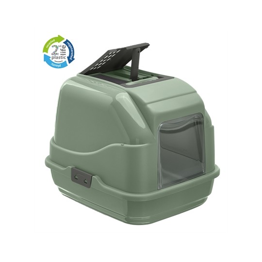 Imac Kattenbak Easy Cat 2Nd Life Gerecycled Groen