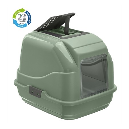 Imac Kattenbak Easy Cat 2Nd Life Gerecycled Groen