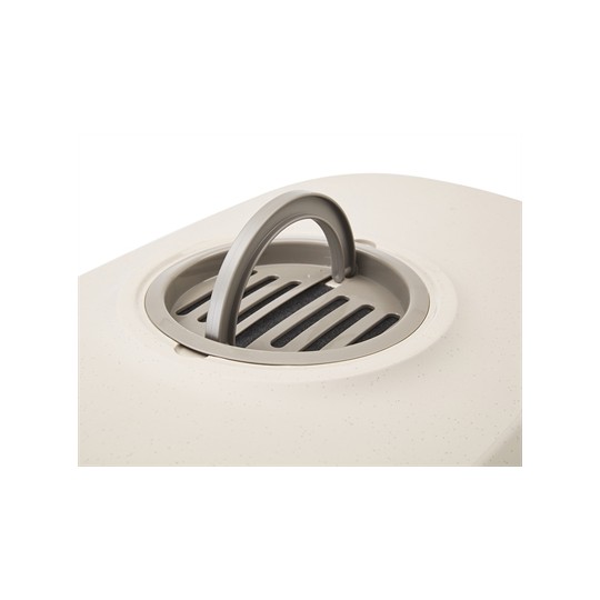 Savic Kattenbak Happy Planet Leo Mocca / Warmgrijs