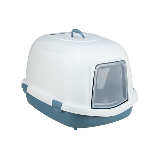 Trixie Kattenbak Primo Xxl Top Met Kap Blauw / Wit