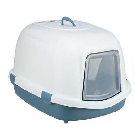 Trixie Kattenbak Primo Xxl Top Met Kap Blauw / Wit