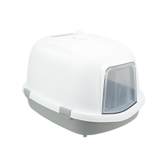 Trixie Kattenbak Primo Xxl Top Met Kap Grijs / Wit