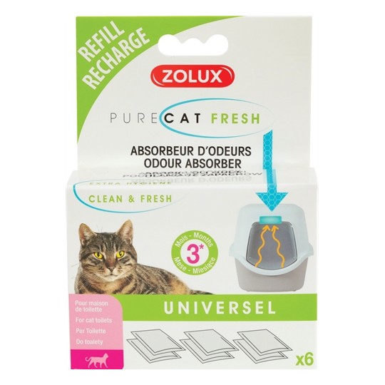 Zolux Clean & Fresh Universeel Filter Kattenbak