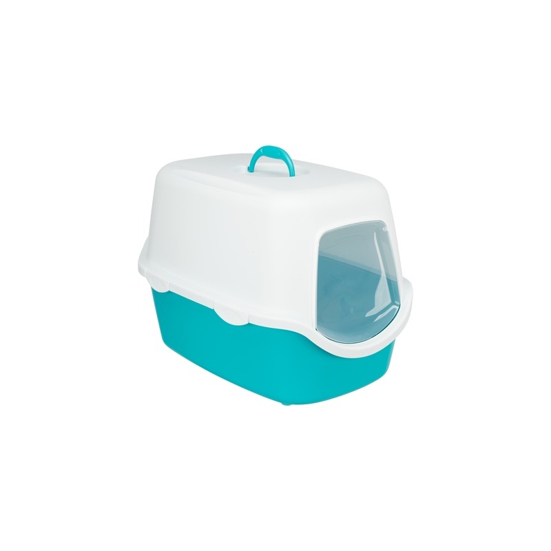 Trixie Kattenbak Vico Turquoise / Wit