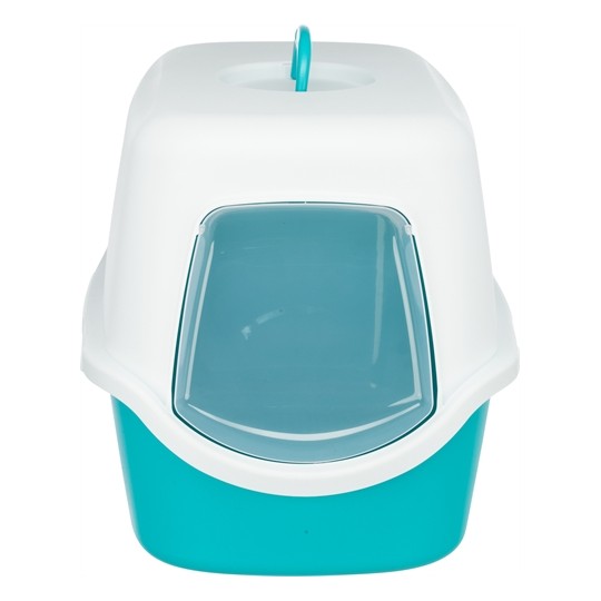 Trixie Kattenbak Vico Turquoise / Wit