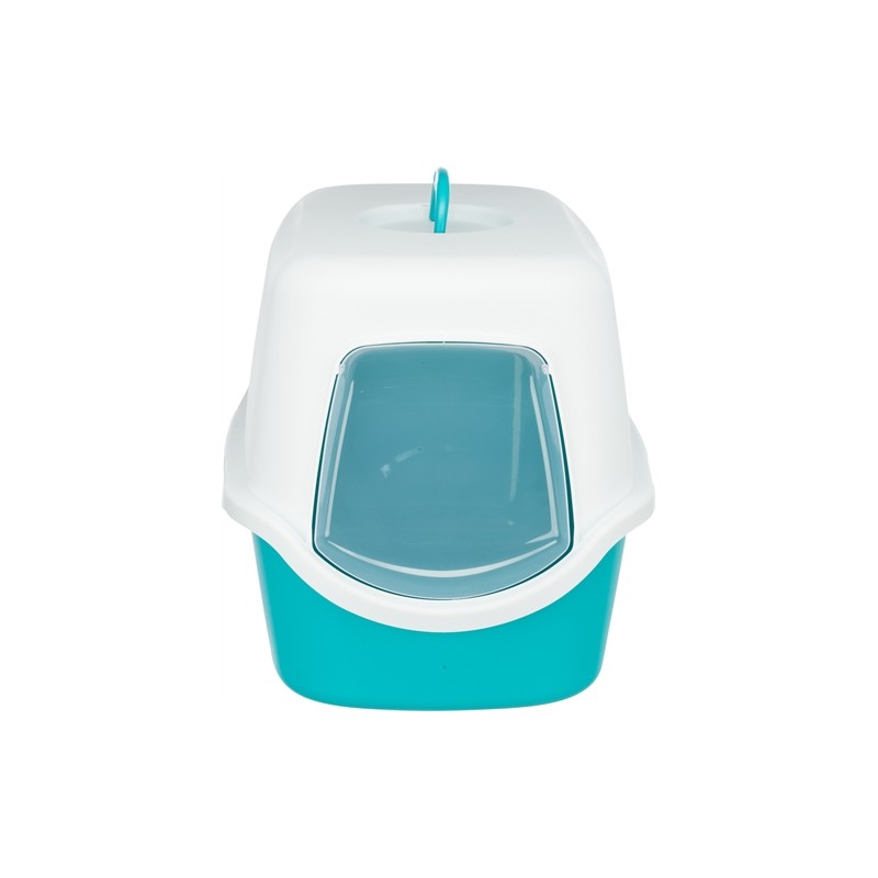 Trixie Kattenbak Vico Turquoise / Wit