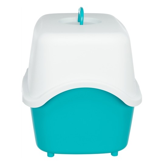 Trixie Kattenbak Vico Turquoise / Wit