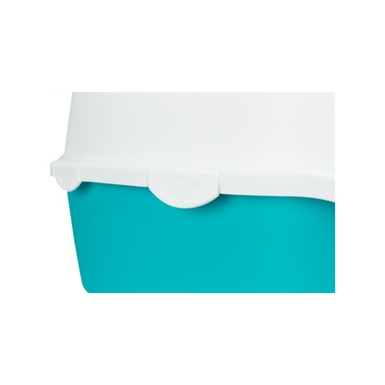 Trixie Kattenbak Vico Turquoise / Wit