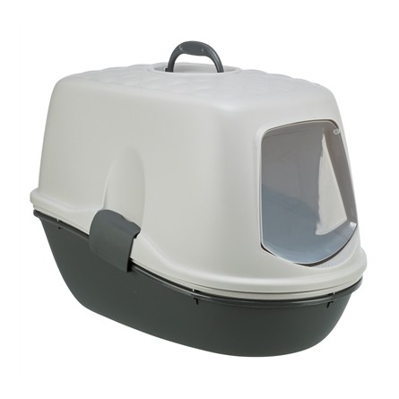 Trixie Berto Kattenbak Overdekt Met Zeef Scheidingssysteem Grijs