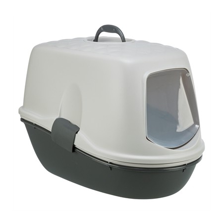 Trixie Berto Kattenbak Overdekt Met Zeef Scheidingssysteem Grijs