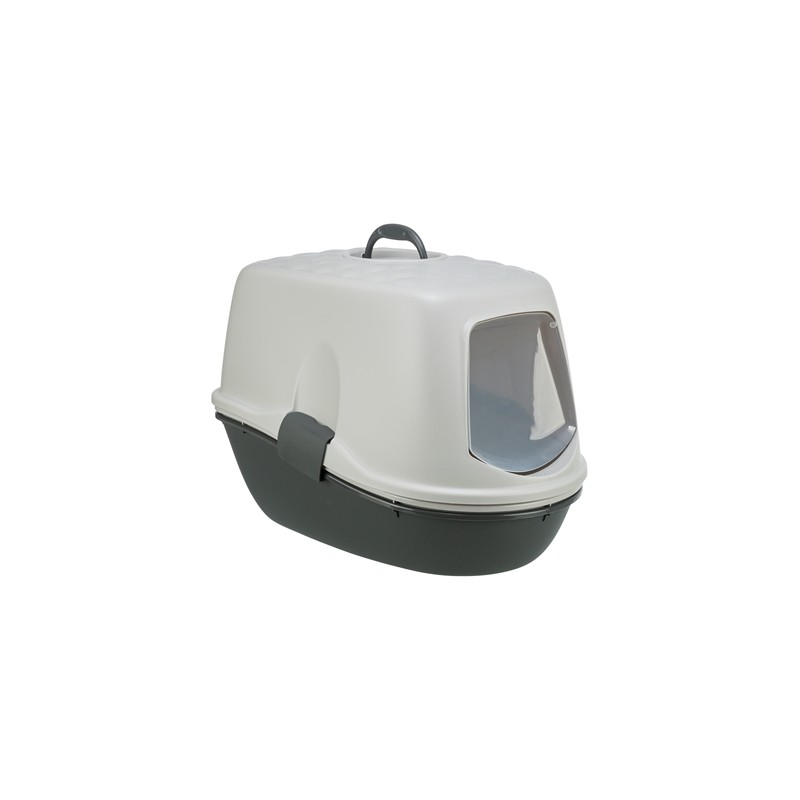 Trixie Berto Kattenbak Overdekt Met Zeef Scheidingssysteem Grijs