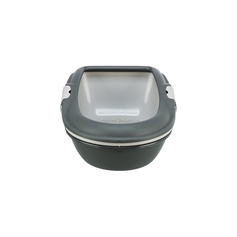 Trixie Berto Kattenbak Open Met Scheidingssyteem Grijs/Pastelblauw/Graniet