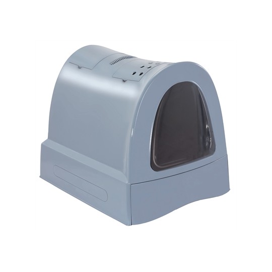 Imac Kattenbak Zuma Met Schuiflade Blauw