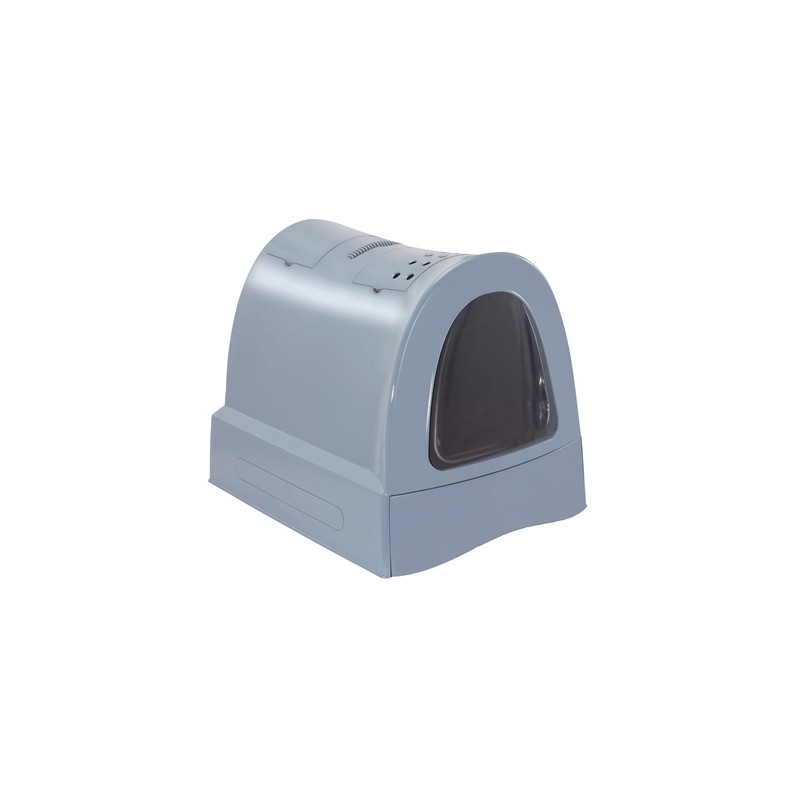 Imac Kattenbak Zuma Met Schuiflade Blauw