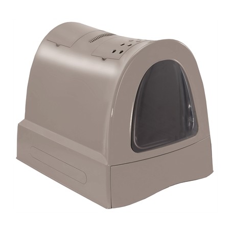 Imac Kattenbak Zuma Met Schuiflade Taupe