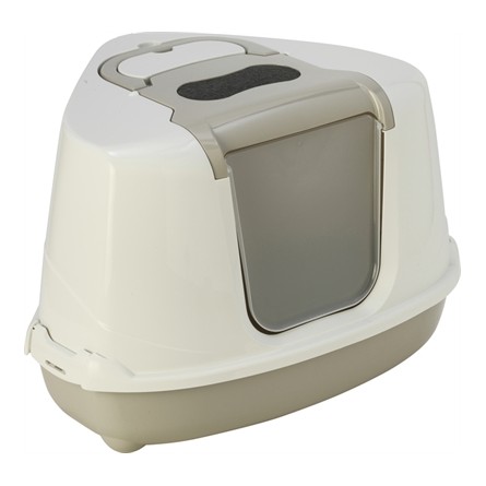 Moderna Hoek Kattenbak Flip Beige