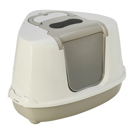 Moderna Hoek Kattenbak Flip Beige