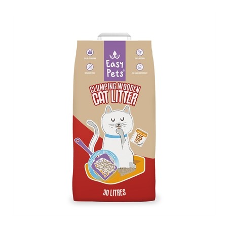 Easypets Kattenbakvulling Clumpiing Wood