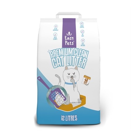 Easypets Premium Clean White Bentonite Kattenbakvulling