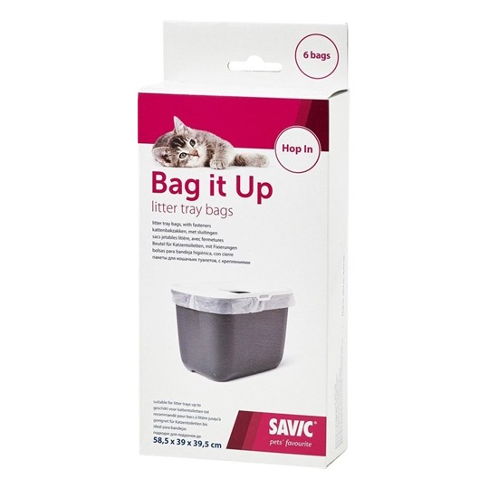 Savic Kattenbakzak Bag It Up Voor Hop In Kattenbak