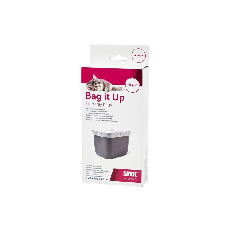 Savic Kattenbakzak Bag It Up Voor Hop In Kattenbak
