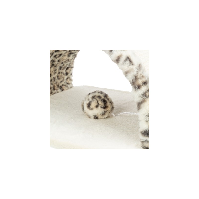 Trixie Krabbrug Leo Panterprint Creme