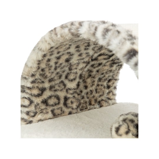 Trixie Krabbrug Leo Panterprint Creme