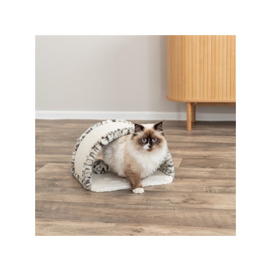 Trixie Krabbrug Leo Panterprint Creme