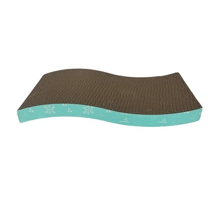 Easypets Cat Scratcher Wave Turquoise