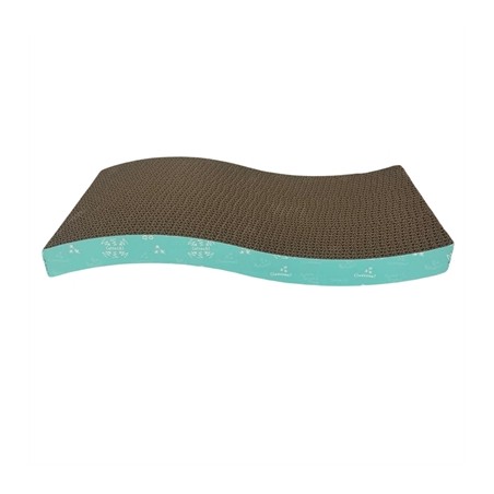 Easypets Cat Scratcher Wave Turquoise