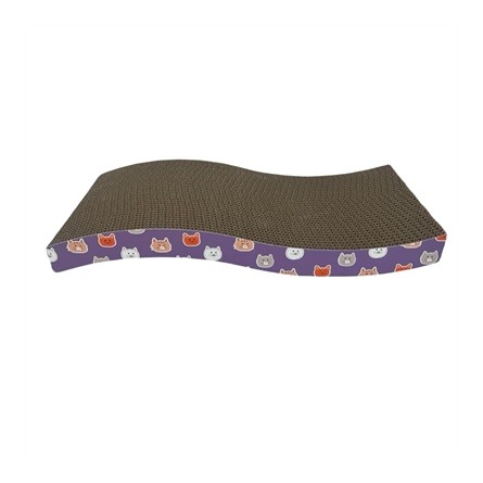 Easypets Cat Scratcher Wave Paars