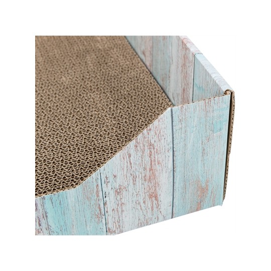 Trixie Krabmand Karton Catnip Turquoise