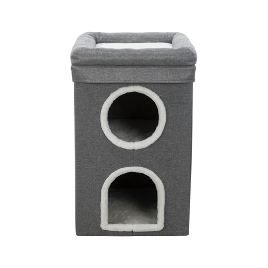 Trixie Krabpaal Cat Tower Saul Grijs