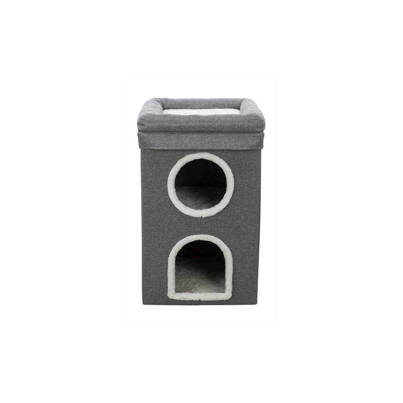 Trixie Krabpaal Cat Tower Saul Grijs