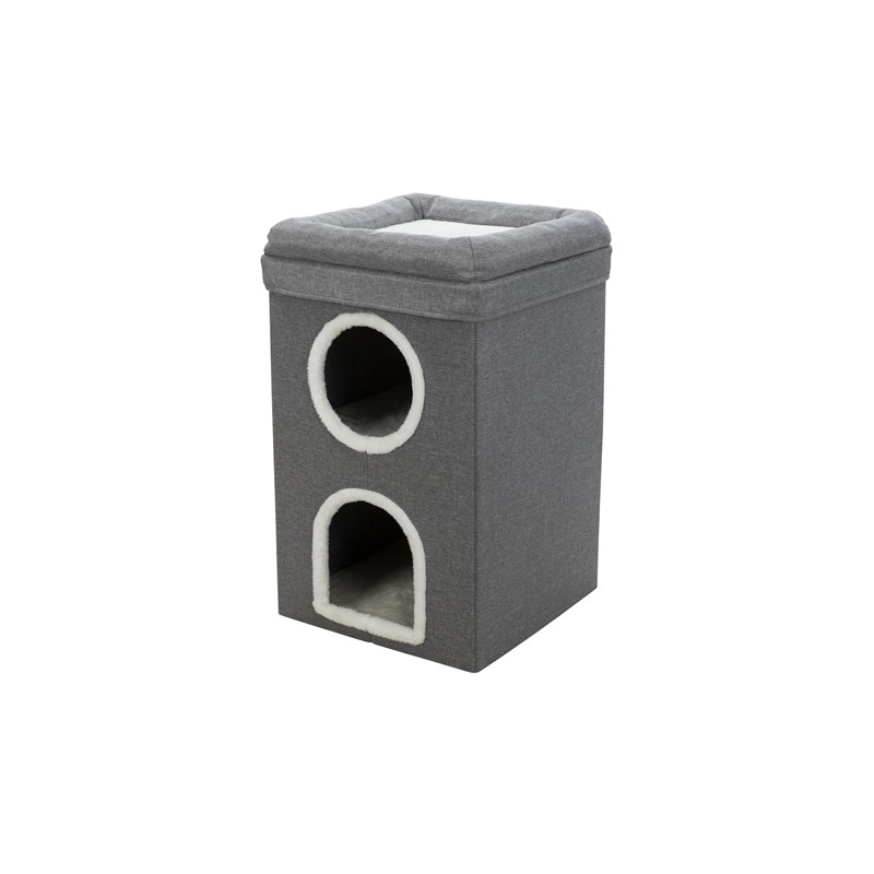Trixie Krabpaal Cat Tower Saul Grijs