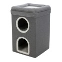 Trixie Krabpaal Cat Tower Saul Grijs