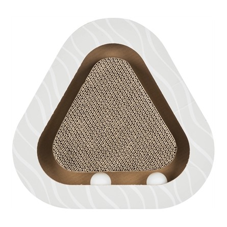 Trixie Krabplank Karton Met 2 Ballen