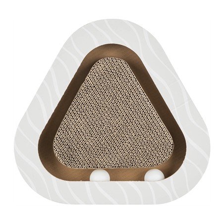 Trixie Krabplank Karton Met 2 Ballen