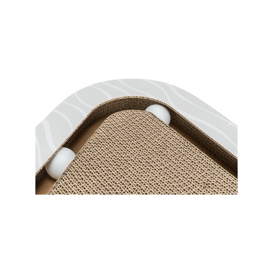 Trixie Krabplank Karton Met 2 Ballen