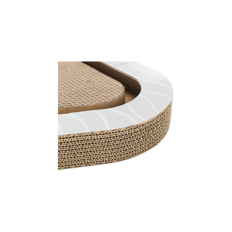 Trixie Krabplank Karton Met 2 Ballen