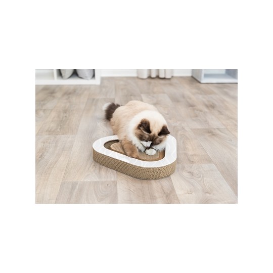 Trixie Krabplank Karton Met 2 Ballen