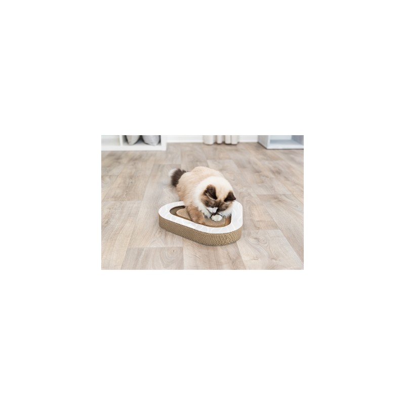 Trixie Krabplank Karton Met 2 Ballen