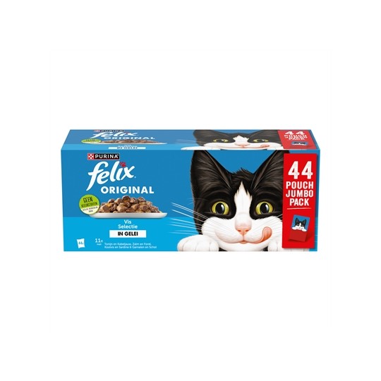 Felix Original Vis Selectie In Gelei