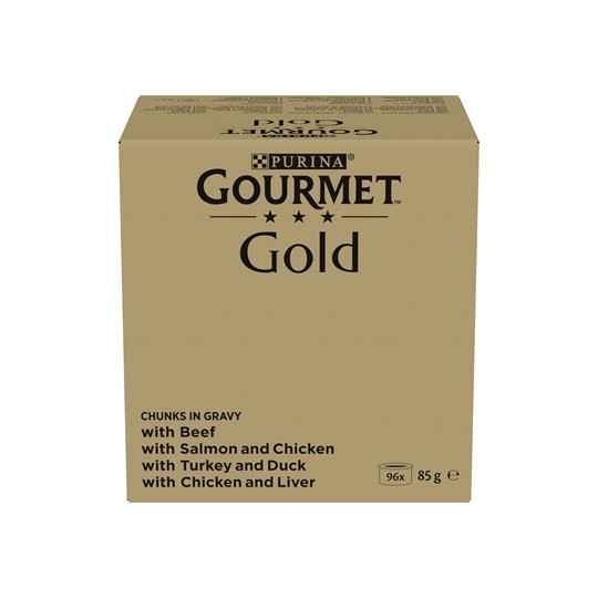 Gourmet Gold Chinks In Gravy Rund / Zalm / Kalkoen / Kip