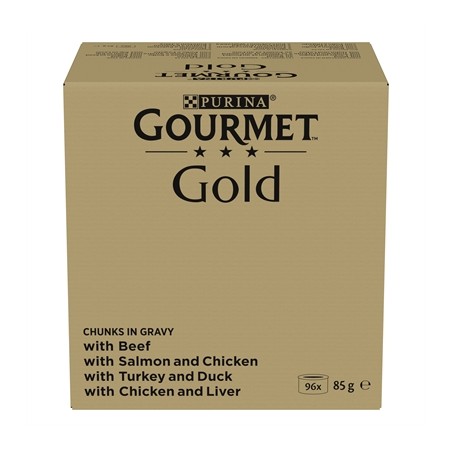 Gourmet Gold Chinks In Gravy Rund / Zalm / Kalkoen / Kip