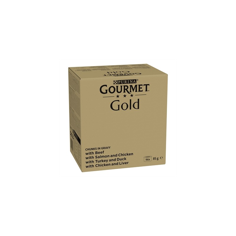 Gourmet Gold Chinks In Gravy Rund / Zalm / Kalkoen / Kip