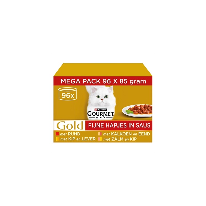 Gourmet Gold Chinks In Gravy Rund / Zalm / Kalkoen / Kip
