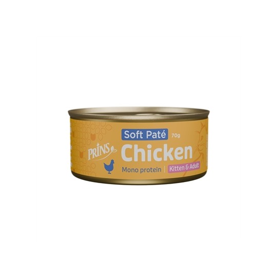 Prins Soft Pate Kitten / Adult Chicken