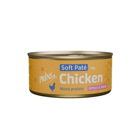 Prins Soft Pate Kitten / Adult Chicken